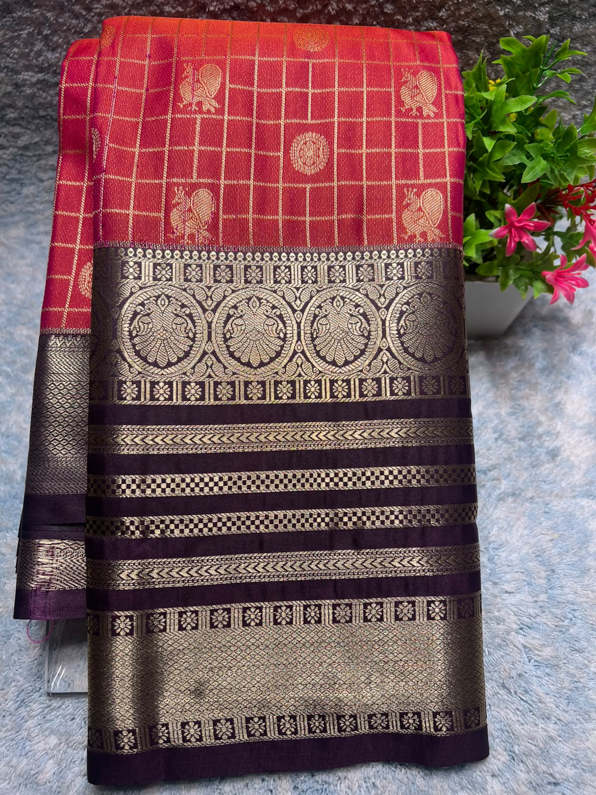Kanchi Mix Silk Saree