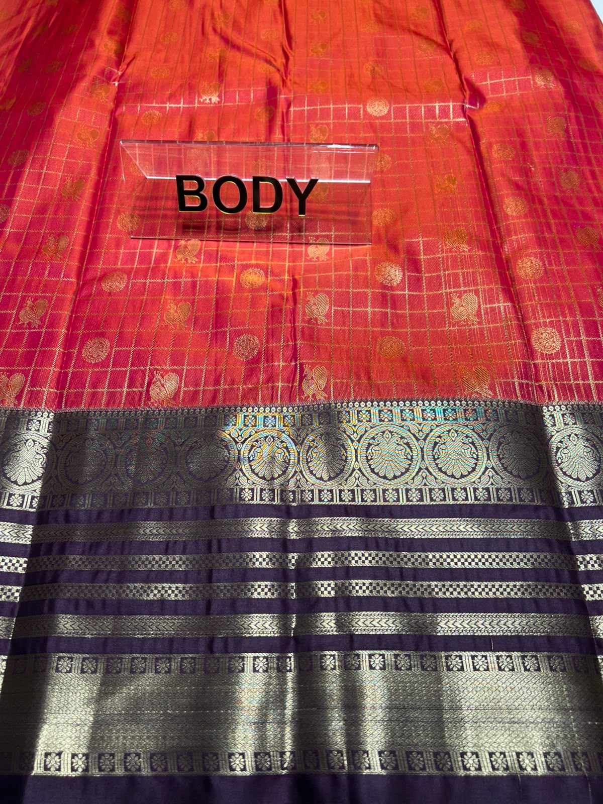 Kanchi Mix Silk Saree