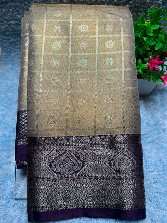 Kanchi Mix Silk Saree