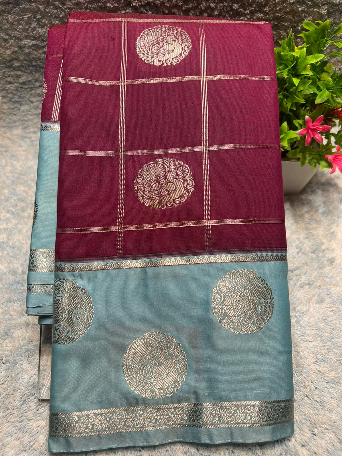 Kanchi Mix Silk Saree
