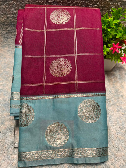Kanchi Mix Silk Saree