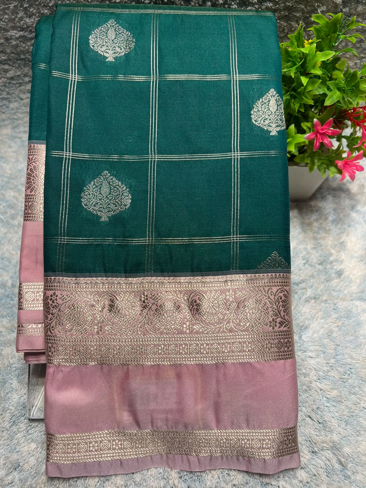 Kanchi Mix Silk Saree