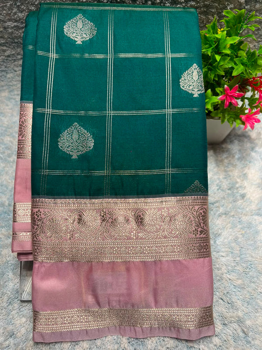 Kanchi Mix Silk Saree
