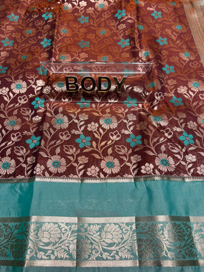 Kanchi Mix Silk Saree