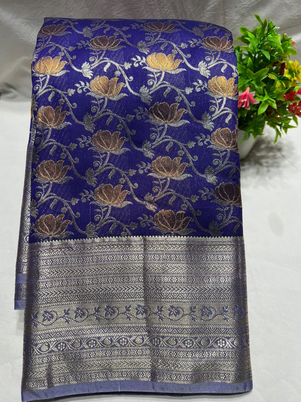 Kanchi Mix Silk Saree