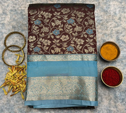 Kanchi Mix Silk Saree