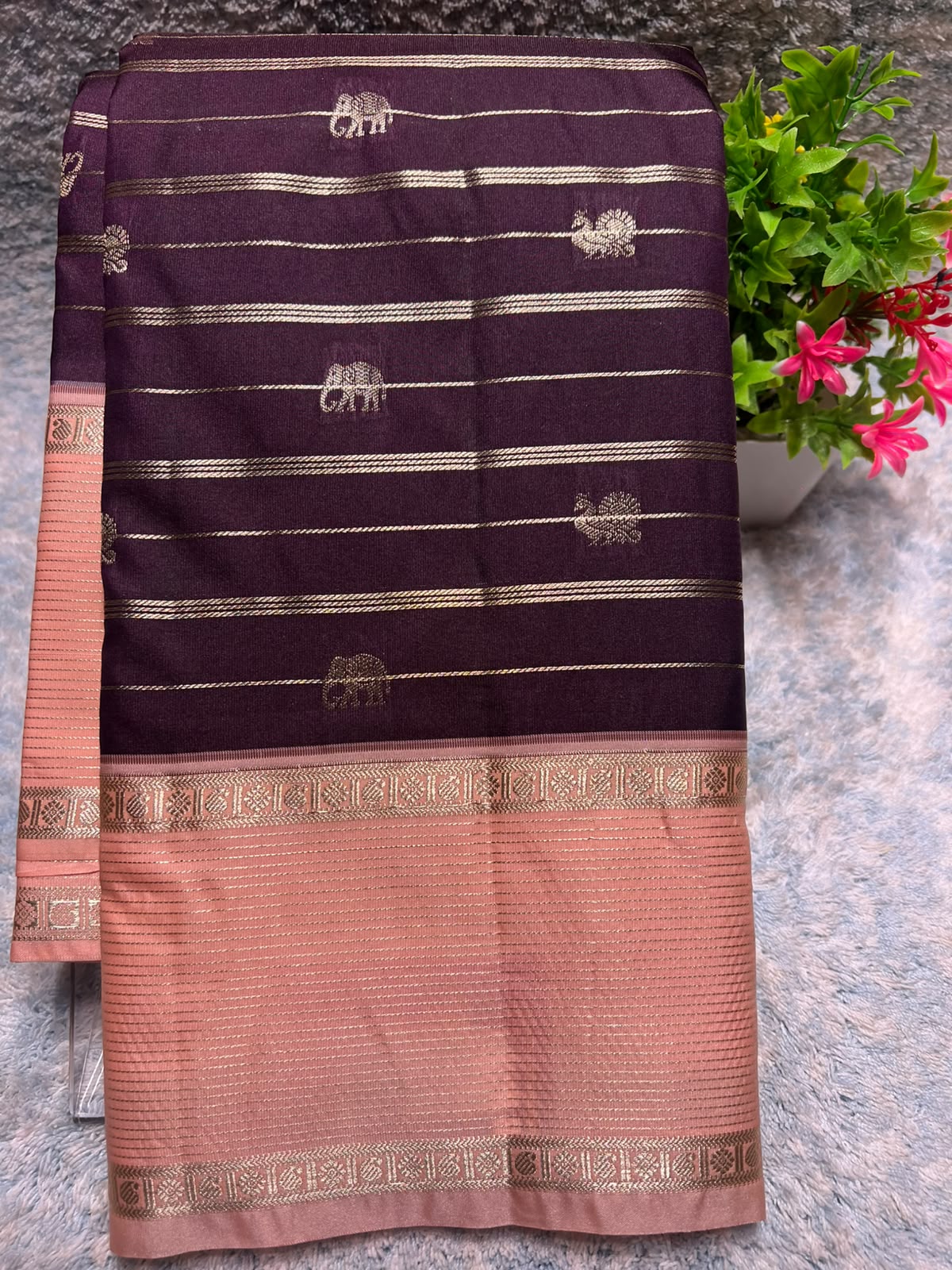Kanchi Mix Silk Saree