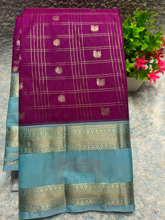 Kanchi Mix Silk Saree