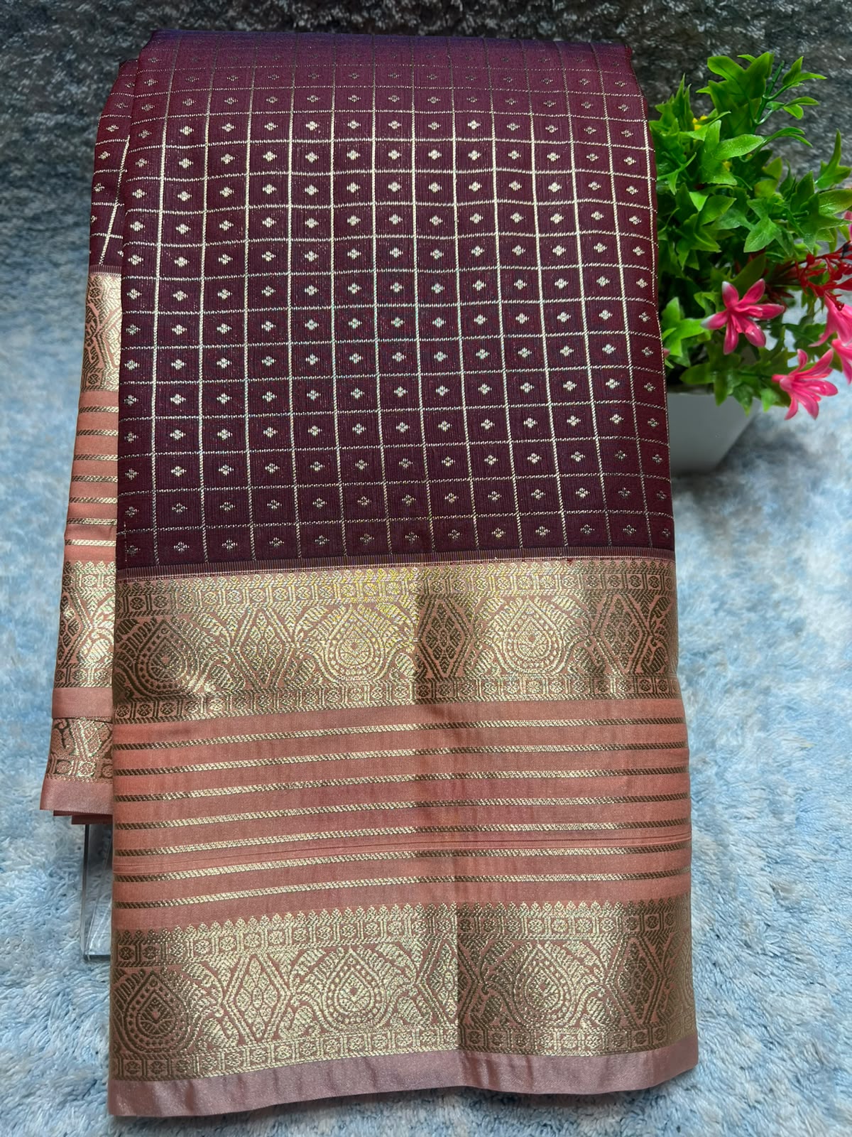 Kanchi Mix Silk Saree