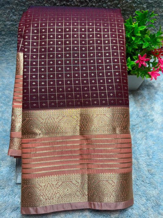 Kanchi Mix Silk Saree