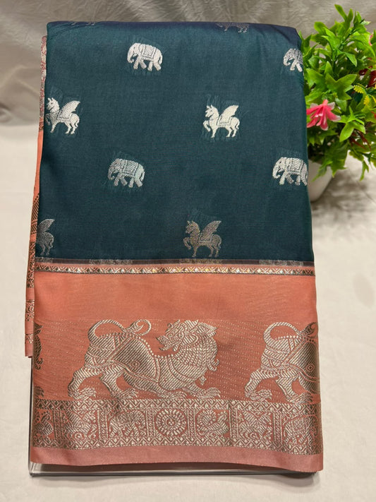 Kanchi Mix Silk Saree