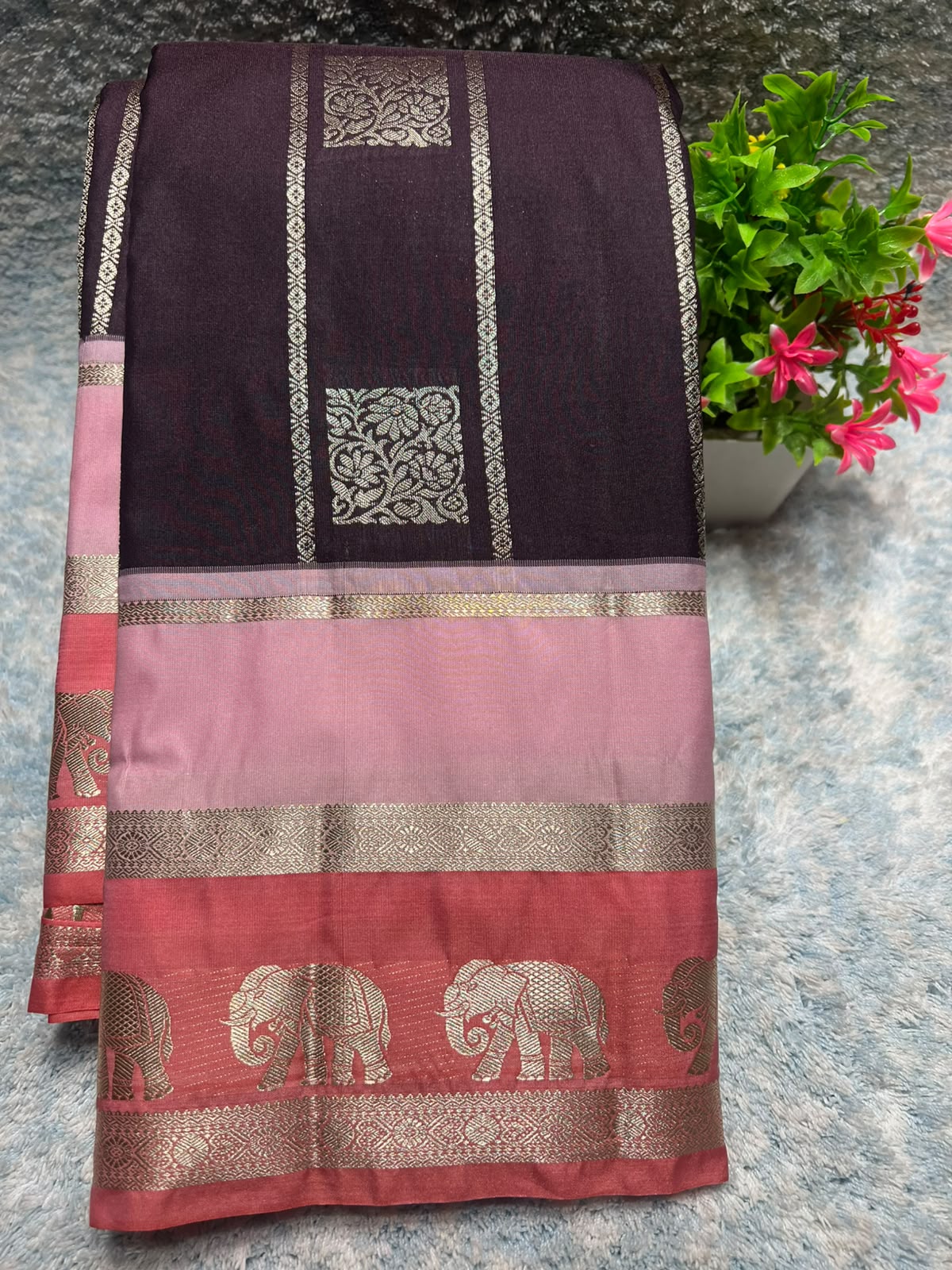 Kanchi Mix Silk Saree
