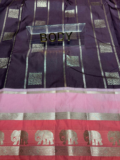 Kanchi Mix Silk Saree