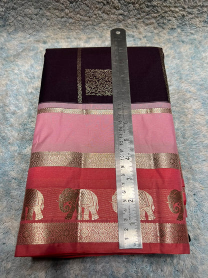 Kanchi Mix Silk Saree