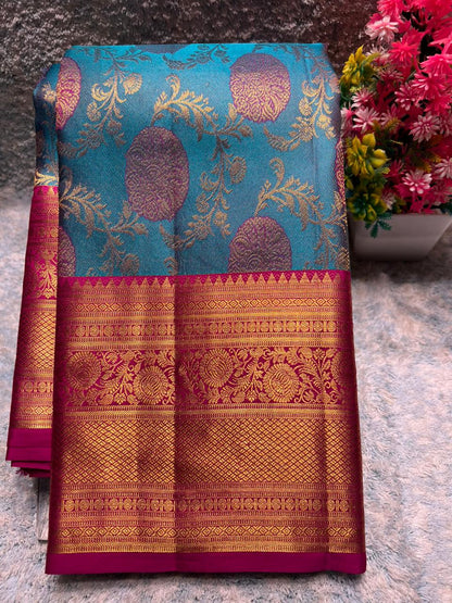 Kanchi Mix Silk Saree