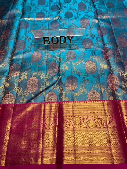 Kanchi Mix Silk Saree