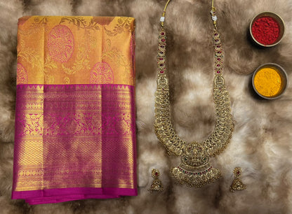 Kanchi Mix Silk Saree