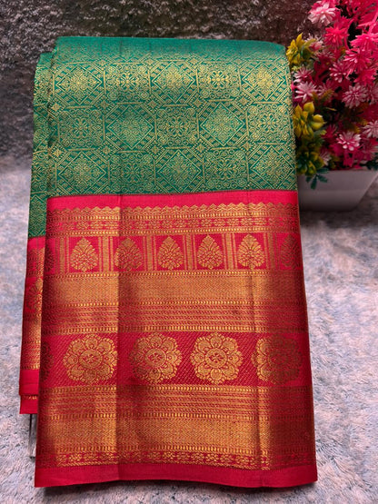 Kanchi Mix Silk Saree