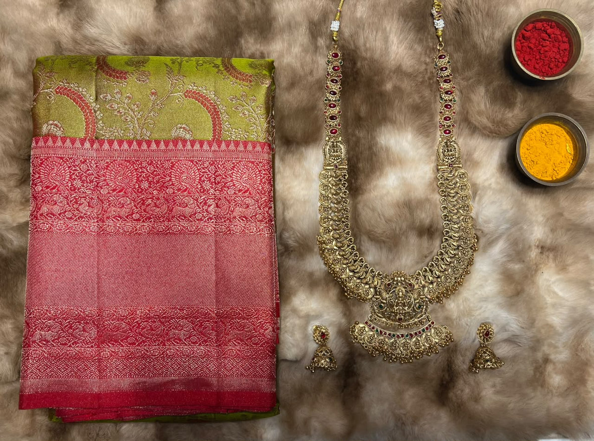 Kanchi Mix Silk Saree