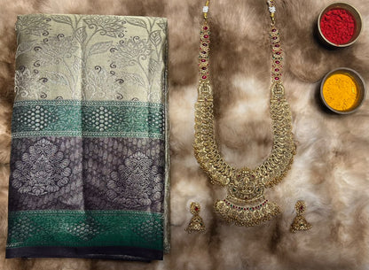 Kanchi Mix Silk Saree