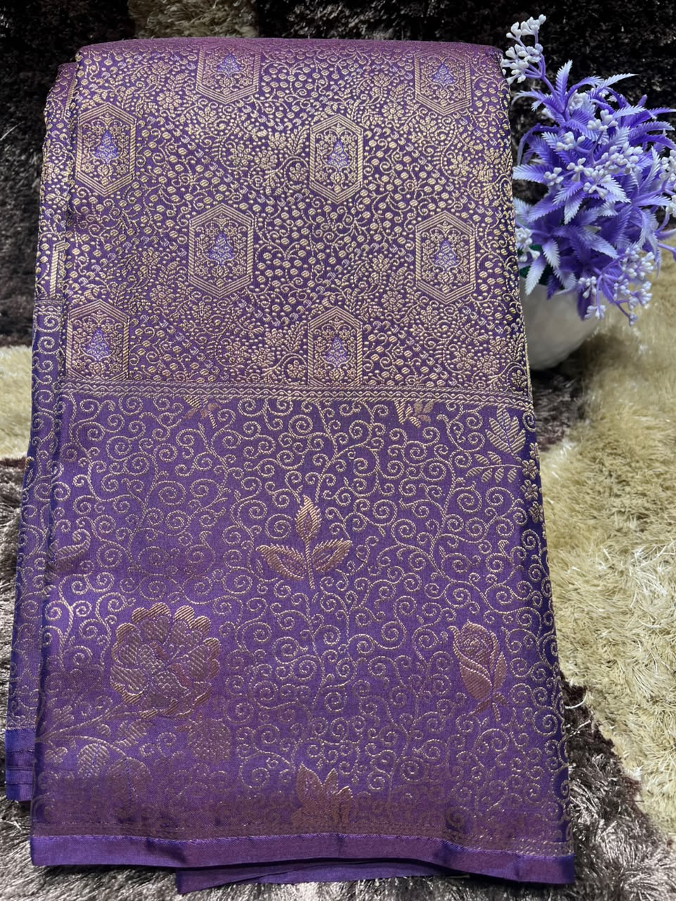 Kanchi Mix Silk Saree