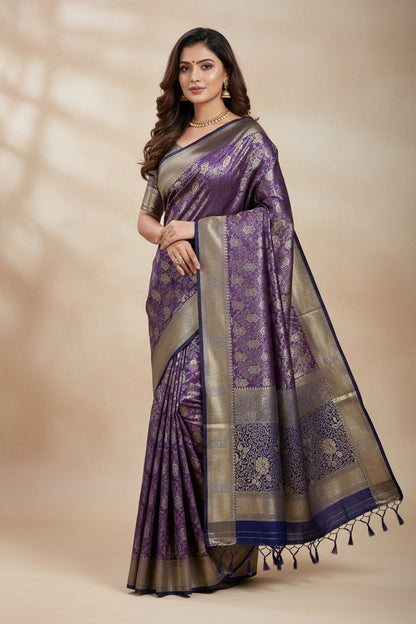 Kanchi Mix Silk Saree