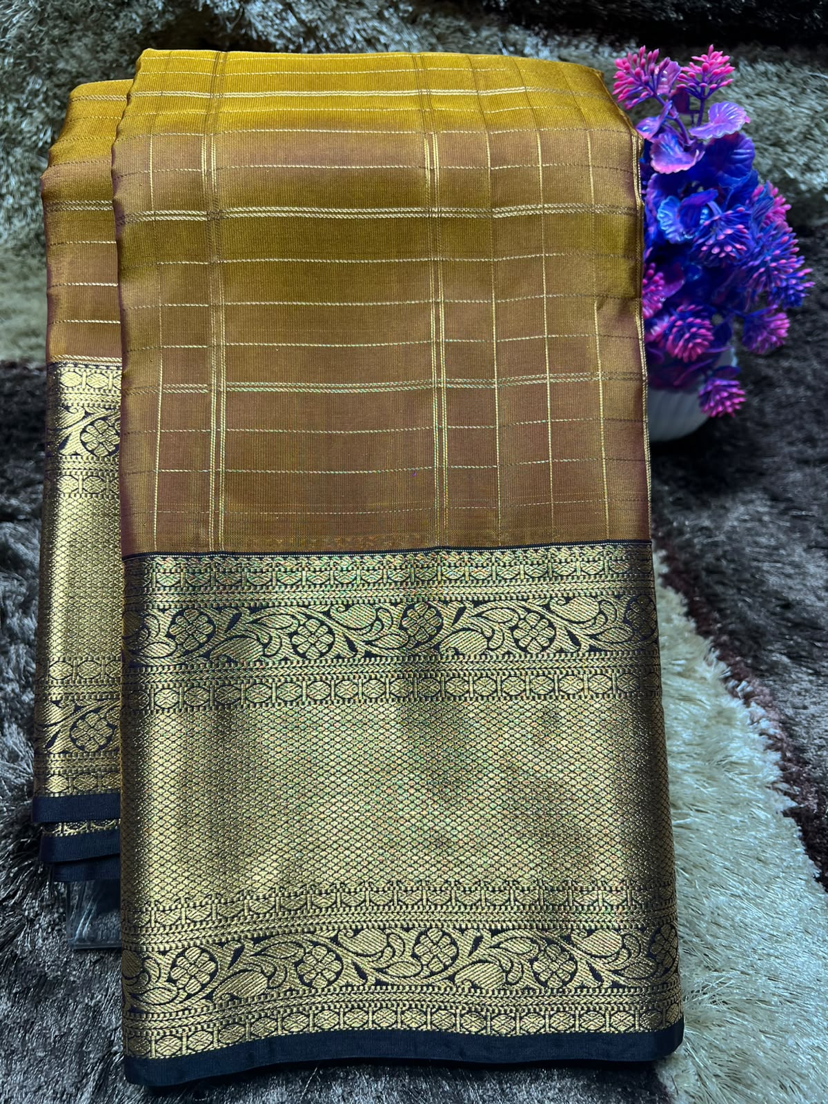 Kanchi Mix Silk Saree
