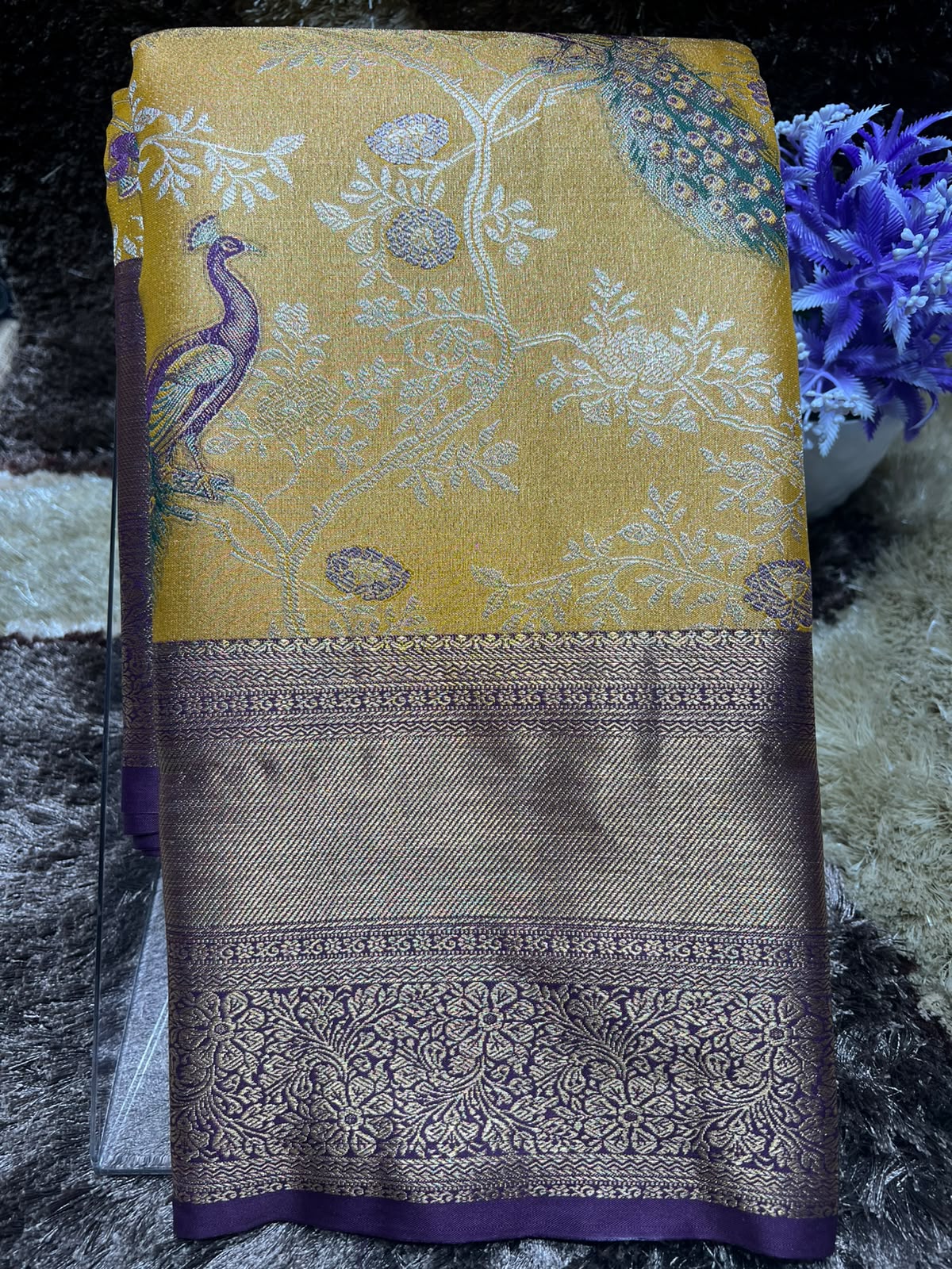 Kanchi Mix Silk Saree