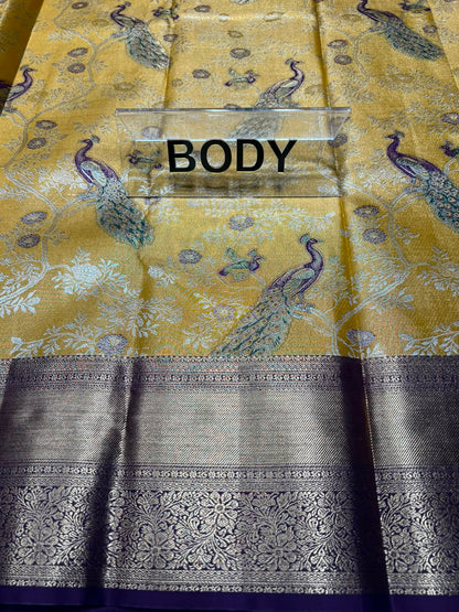 Kanchi Mix Silk Saree