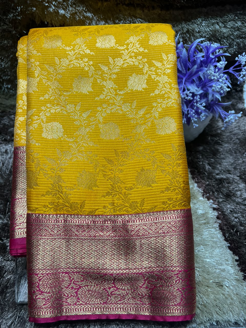 Kanchi Mix Silk Saree