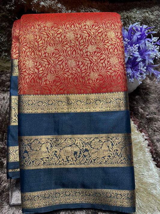 Kanchi Mix Silk Saree