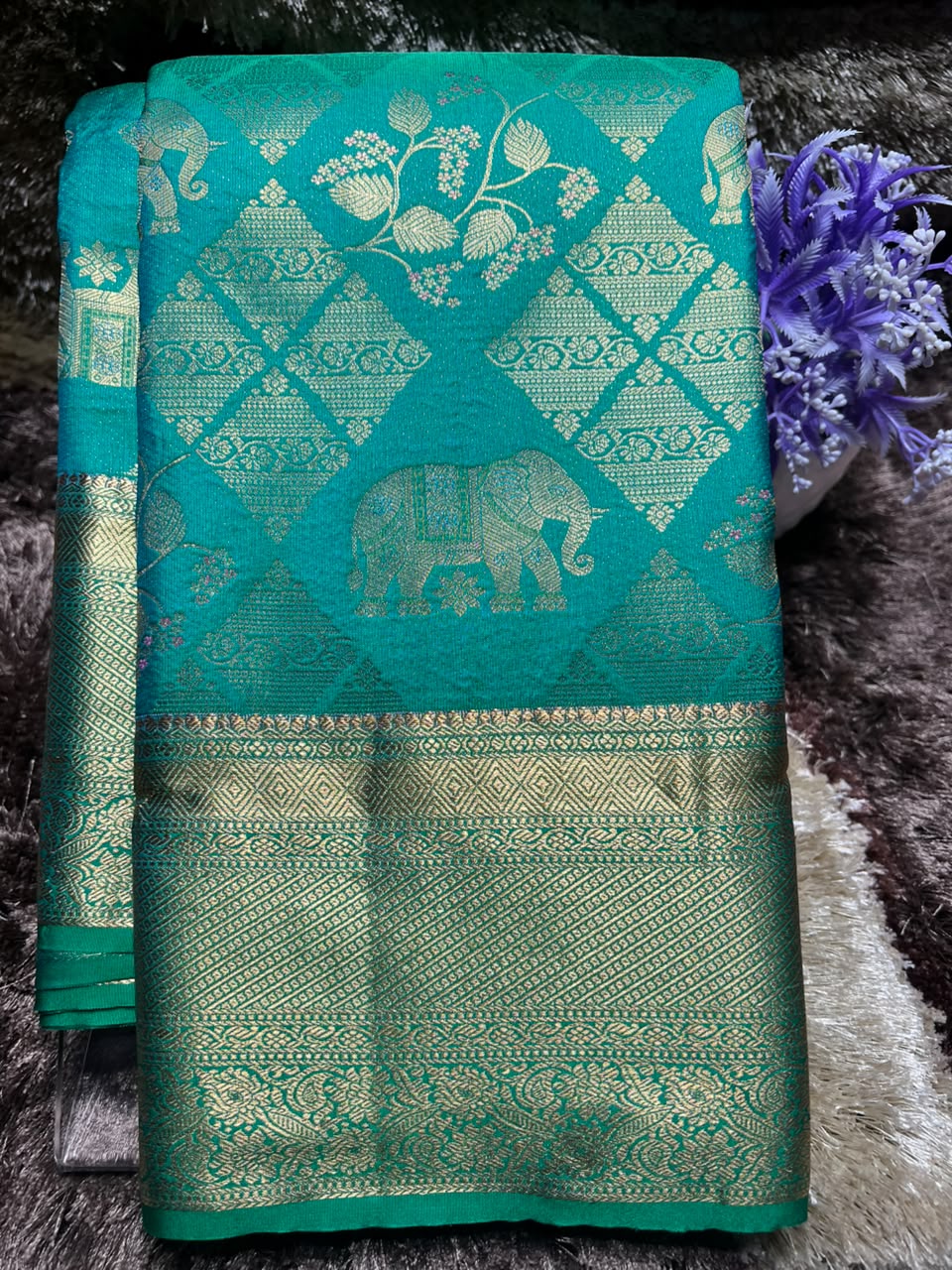 Kanchi Mix Silk Saree