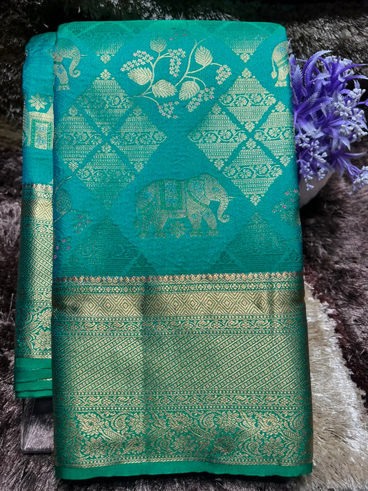 Kanchi Mix Silk Saree