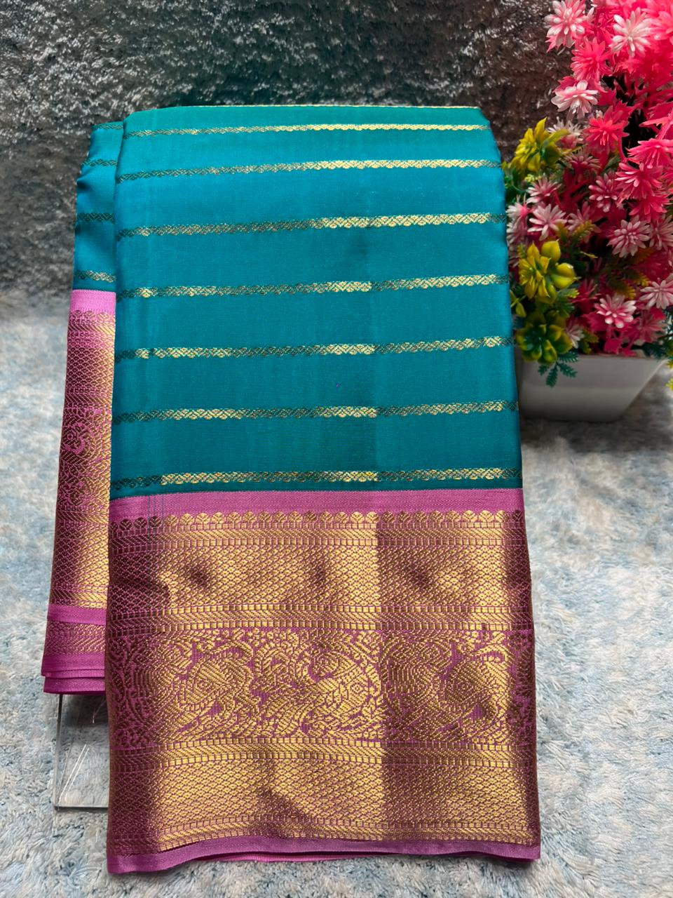 Kanchi Mix Silk Saree
