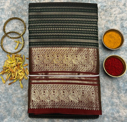 Kanchi Mix Silk Saree