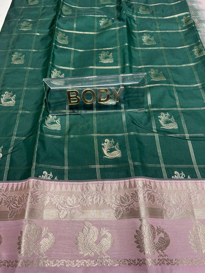 Kanchi Mix Silk Saree