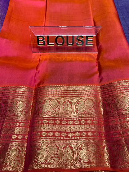Kanchi Mix Silk Saree