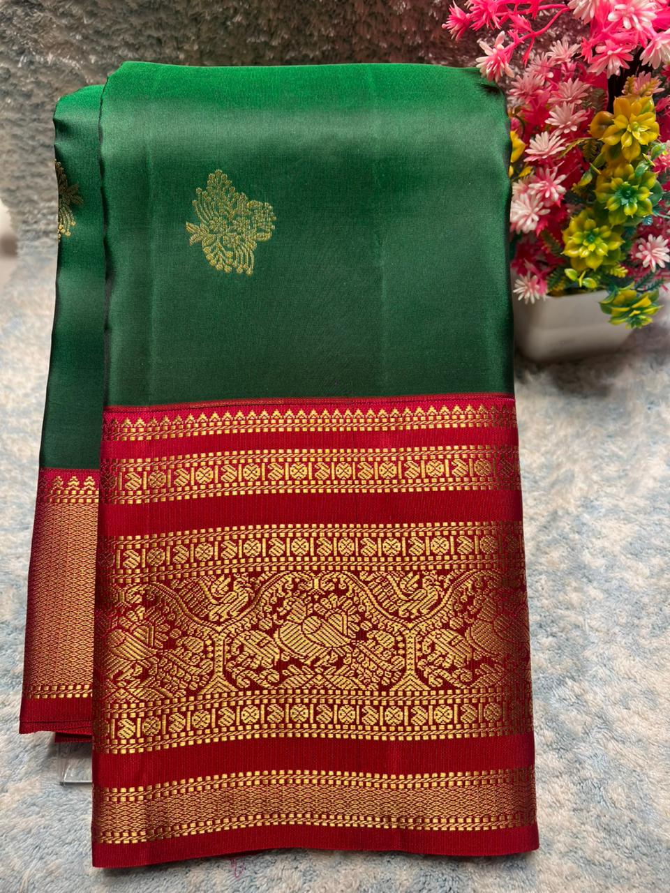 Kanchi Mix Silk Saree