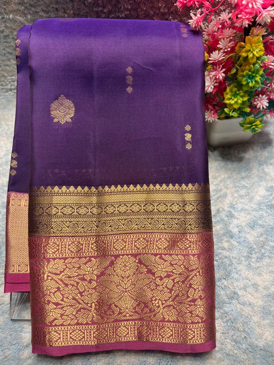 Kanchi Mix Silk Saree