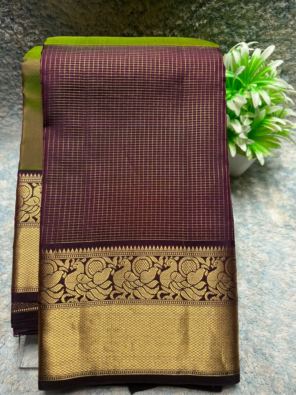 Kanchi Mix Silk Saree