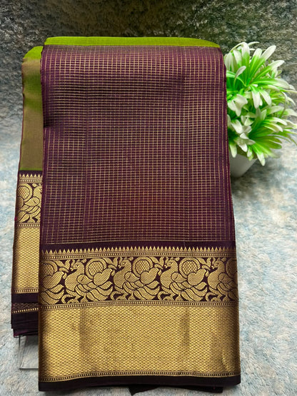 Kanchi Mix Silk Saree