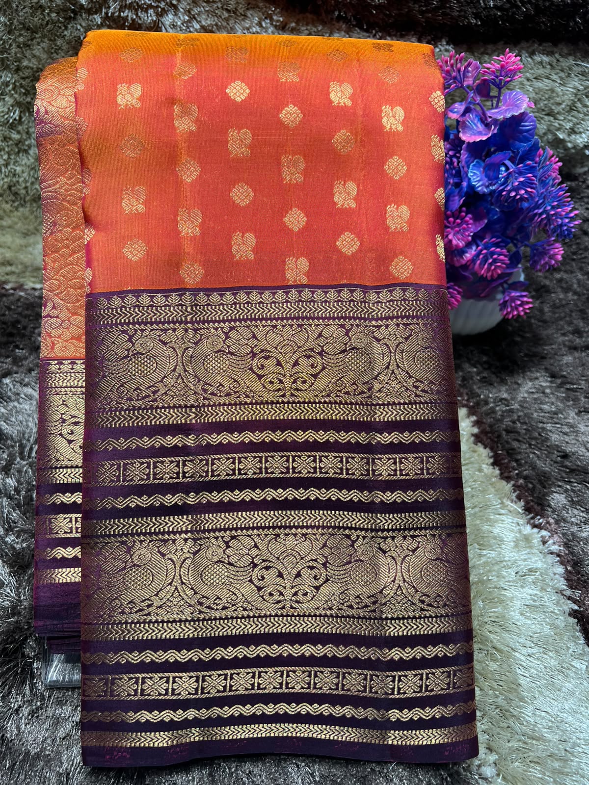 Kanchi Mix Silk Saree