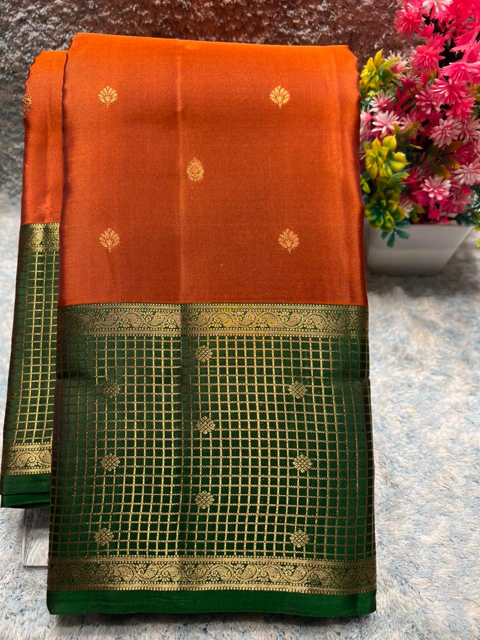 Kanchi Mix Silk Saree