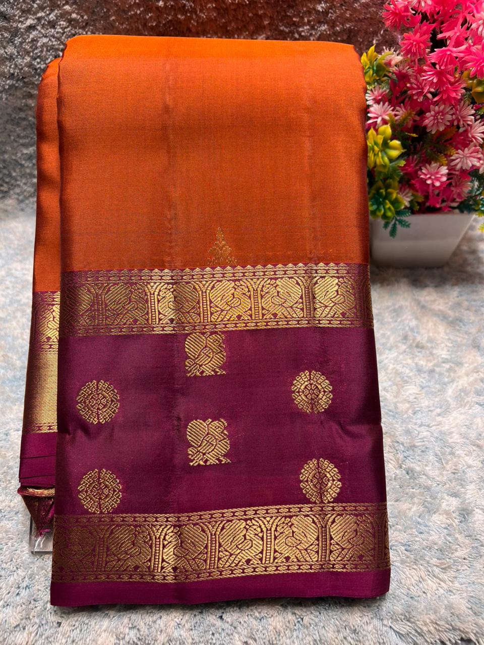 Kanchi Mix Silk Saree
