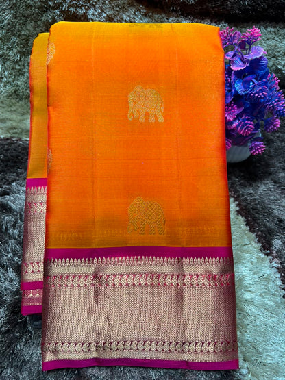 Kanchi Mix Silk Saree