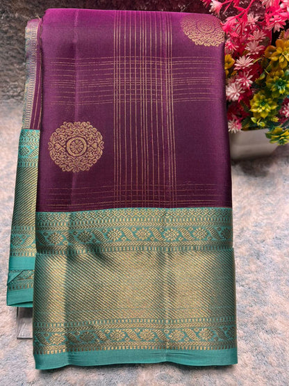Kanchi Mix Silk Saree