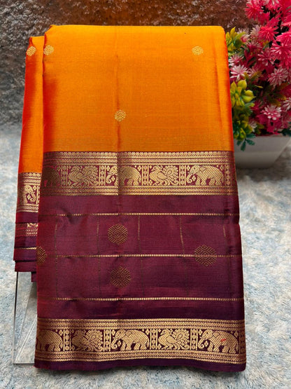 Kanchi Mix Silk Saree