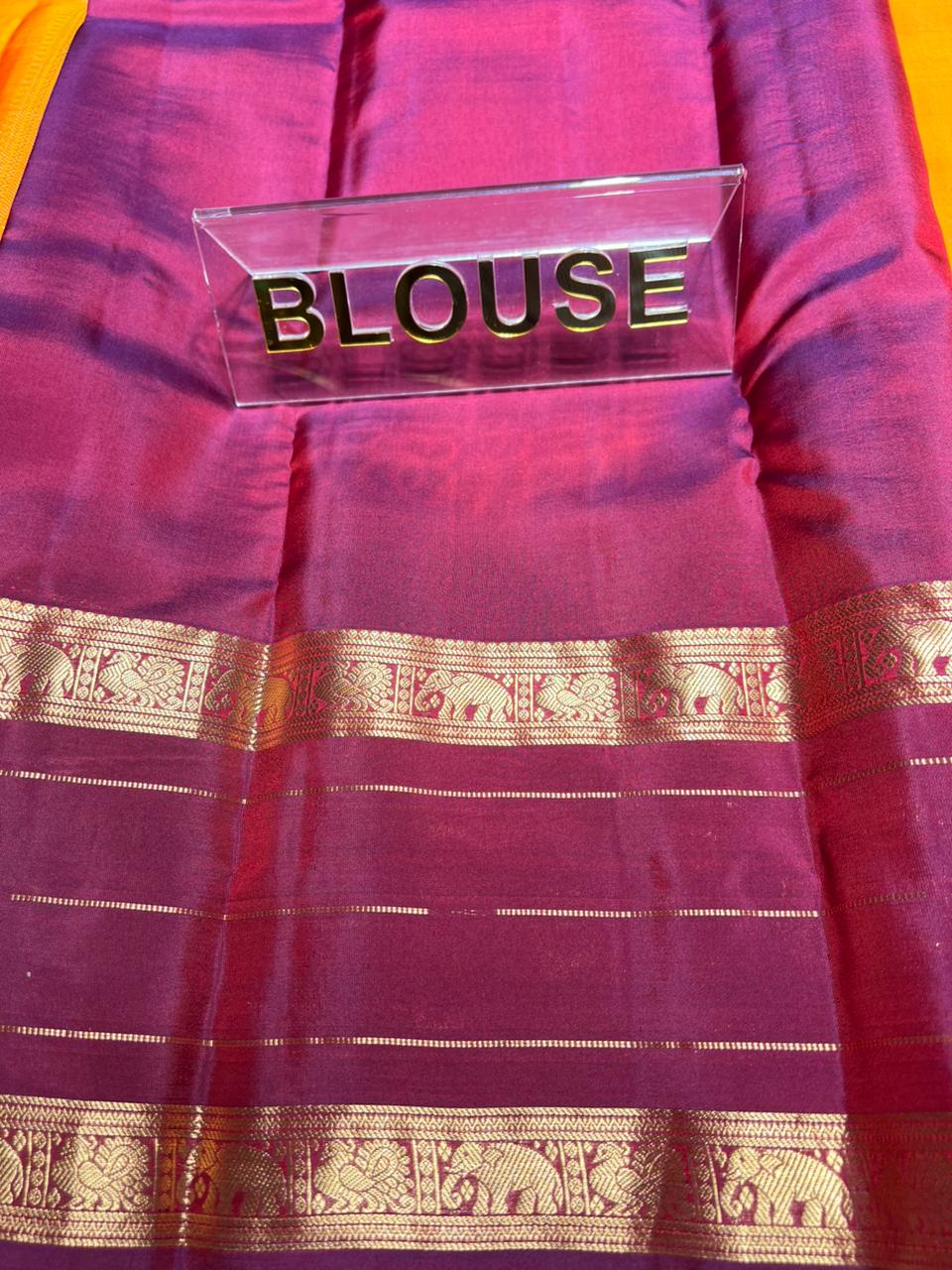 Kanchi Mix Silk Saree