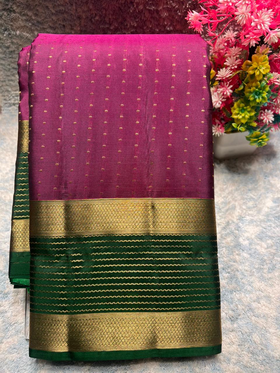 Kanchi Mix Silk Saree