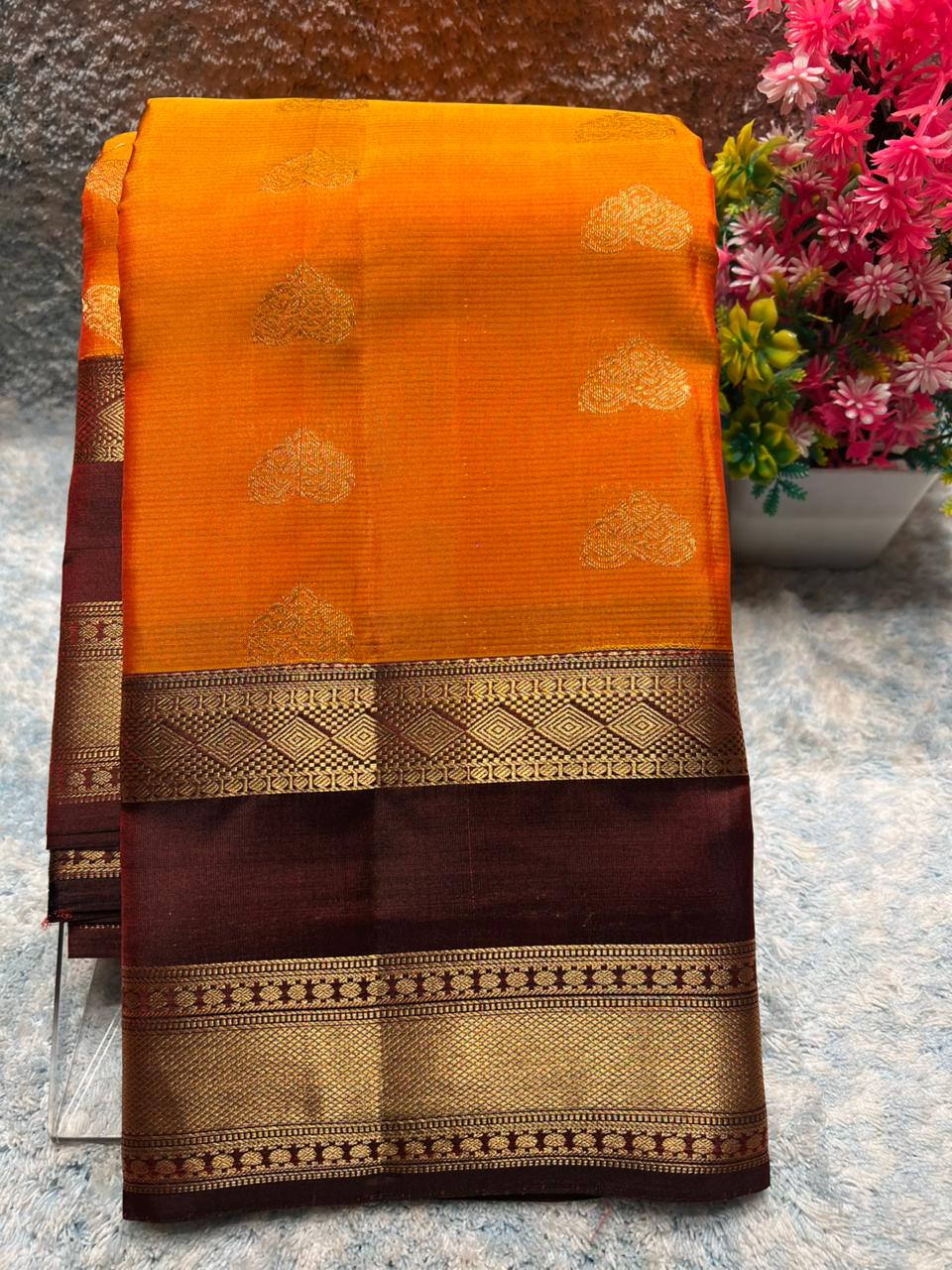 Kanchi Mix Silk Saree